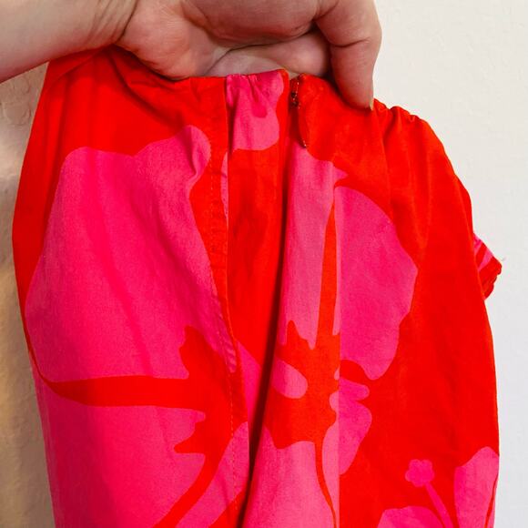 STAUD Georgia Floral Halter Romper - Picture 11 of 15